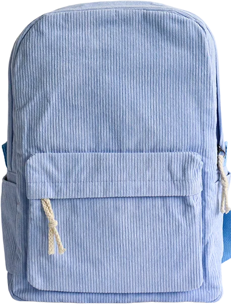 Corduroy backpack preview for personalizing the backpack and lunch bag set