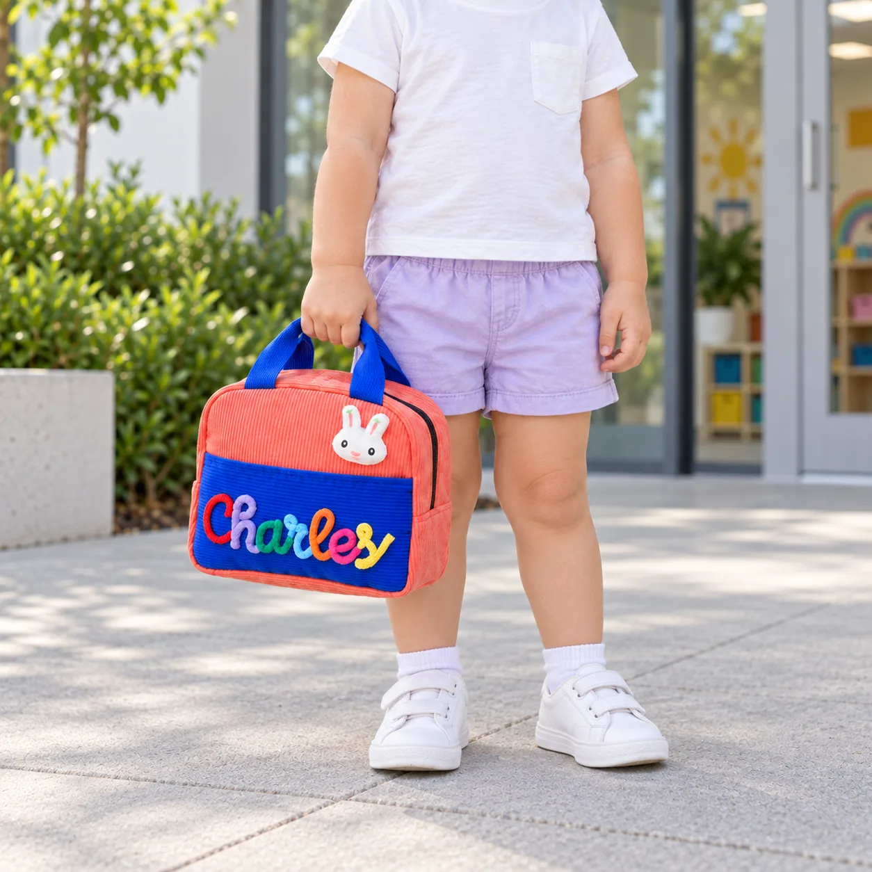 Made Just for Them: The Personalized Corduroy Lunch Box